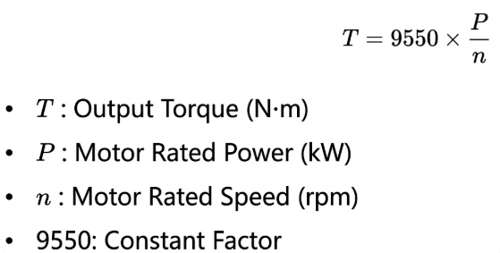 Berechnung und Auswahl eines High-Torque-DC-Motors